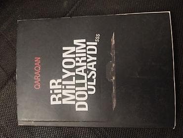 kitap: Məhsul: Kitab – “Bir Milyon Dollarım Olsaydı” Müəllif: Qaraqan — 1