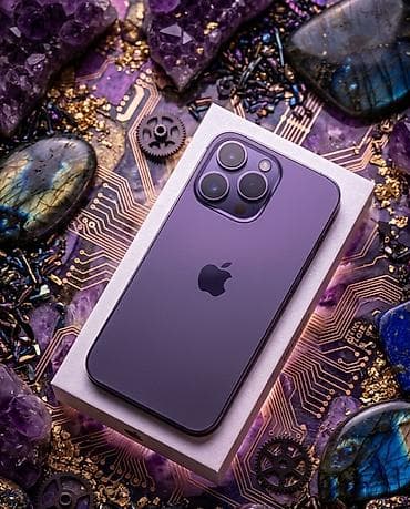 a6 ekran: IPhone 14 Pro Max, 128 GB, Deep Purple, Face ID — 1