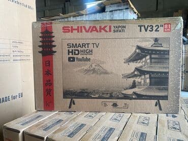 tv stendler 2019: Yeni Televizor Shivaki LED ekran 32" HD (1366x768), Rayonlara çatdırılma, Pulsuz çatdırılma — 1