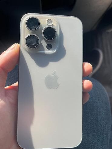 iphone 7 pulus: IPhone 15 Pro, 256 GB, White Titanium, Face ID — 2