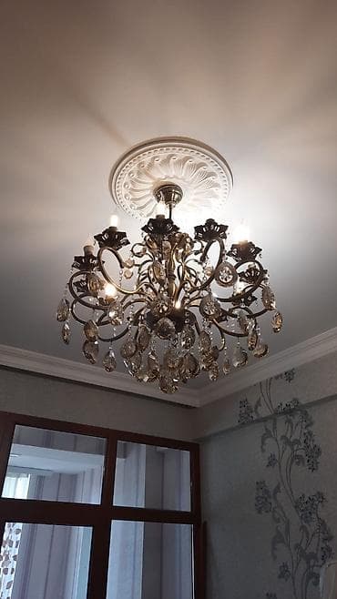 ucuz lusturlar: Çılçıraq, 8 lampa, Metal — 3