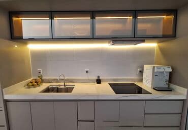 taxta lusturlar: Sifarişlə mətbəx dəsti, Özü çəkən petlələr, MDF, Kredit var, Ünvandan götürmə, Pulsuz çatdırılma, Ödənişli çatdırılma — 4