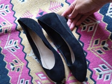 женские демисезонные туфли: Qadın ayaqqabıları – 2 cüt 1) Rəng: açıq şampan/metalik bej. - — 7