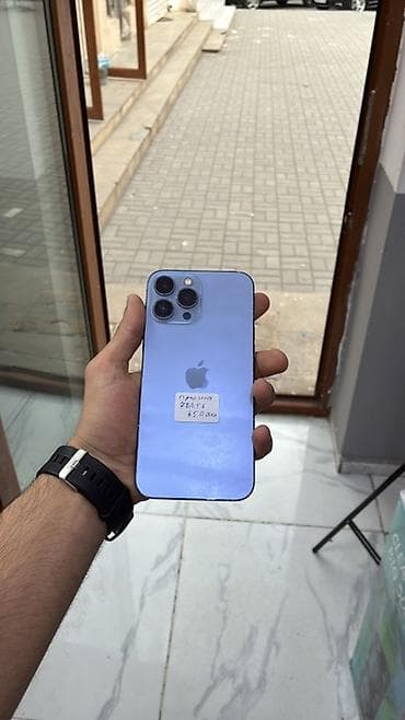 texno 20 pro: IPhone 13 Pro Max, 256 GB, Sierra Blue, Face ID — 2