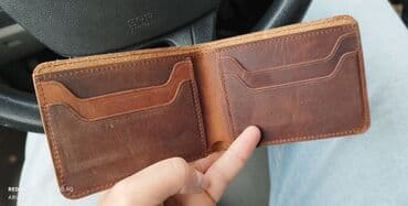 balaca qadın pul kisəsi: Pulqabı, Təbii dəri, Yeni — 3