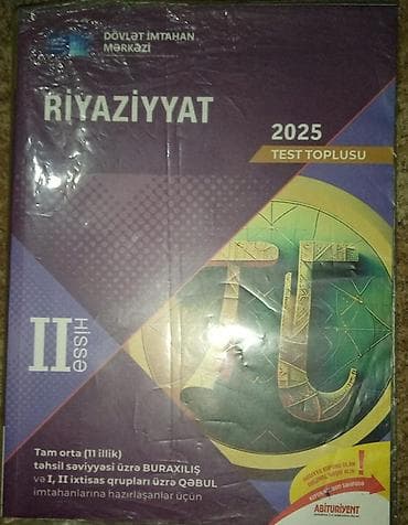 Riyaziyyat 11-ci sinif — 2