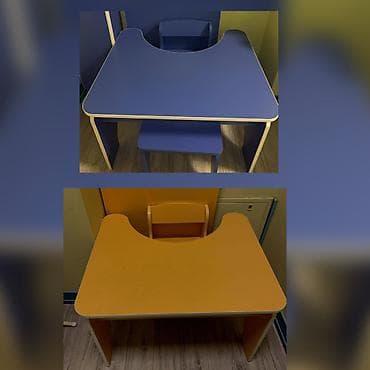 Oğlan və qız üçün, İşlənmiş, Siyirməsiz, Parta