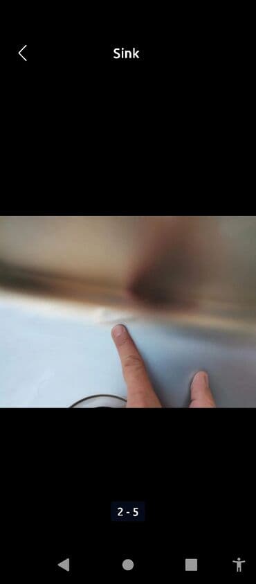 metbex kafelleri 2022: 77*49 2gozlu, derinlik 21sm. Wekilde gorunduyu kimi yungul vari — 3