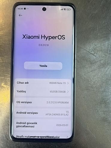 redmi 60 pro: Redmi 256 GB, rəng - Qara, Sensor — 2