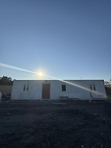 Satılır: Modul/konteyner tipli yaşayış/ofis bloku 2 Otağ 1 Hamam