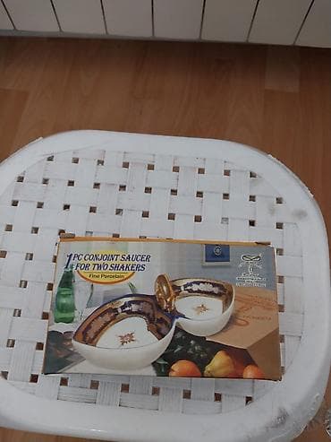 xurcun unvan: Nahar dəsti, rəng - Göy, Kobalt, 6 nəfərlik, Çexiya — 10