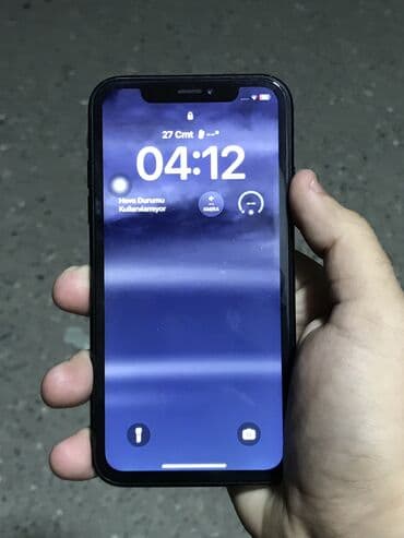 ayfon üçün ekran sekilleri: IPhone Xr, Qara, Face ID — 1