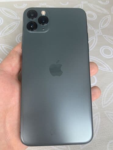 iphone 11 pro max qiymeti islenmis: IPhone 11 Pro Max, 512 GB, Matte Space Gray, Face ID, Simsiz şarj, Sənədlərlə — 1