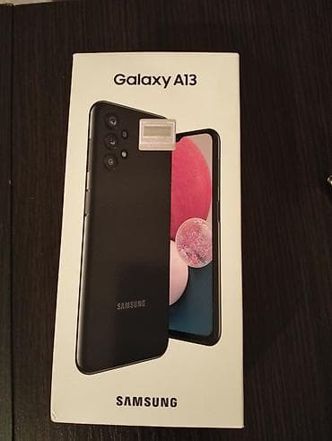 samsung plazma: Samsung Galaxy A13, 128 GB, rəng - Qara, Sensor, Barmaq izi, İki sim kartlı — 1