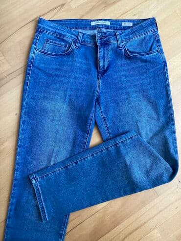 qaqa şalvarı: Cins şalvar, Mavi, L — 1