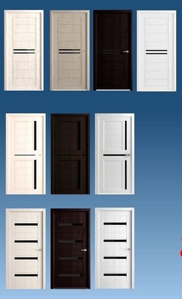 otaq qapı: Müasir interyer üçün MDF/laminat otaq qapıları. ÜÇDƏN ÇOX QAPILARDA — 1