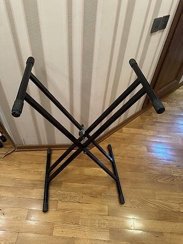 Sintezator üçün dayaq - Material: möhkəm metal - Daşıma və saxlama