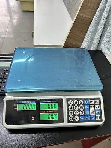 qapan: Elektron ticarət tərəzisi - Platforma: geniş metal çəkim səthi — 3