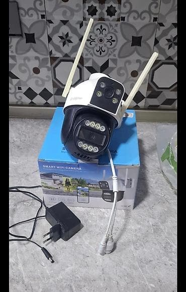 Yupiter Dual Lens PTZ Wi‑Fi Kamera – açıq məkan üçün ağıllı nəzarət — 1