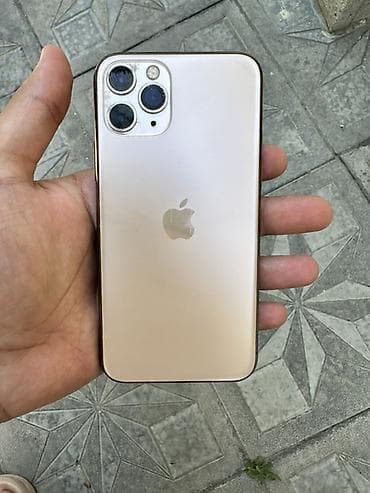 2.5mm kabel: IPhone 11 Pro Max, Qızılı, Face ID — 2