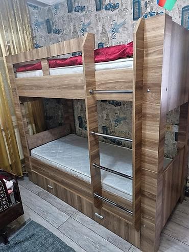 Oğlan və qız üçün, İşlənmiş, Çarpayı, Matras ilə, Siyirməli lalafo.az -da Oğlan və qız üçün, İşlənmiş, Çarpayı, Matras ilə, Siyirməli