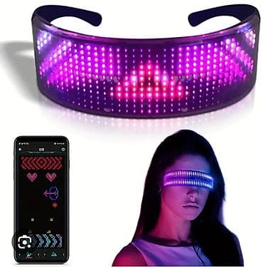 Led eynek Dj Led eynək, led acki, acki, neon, neon eynek neon
