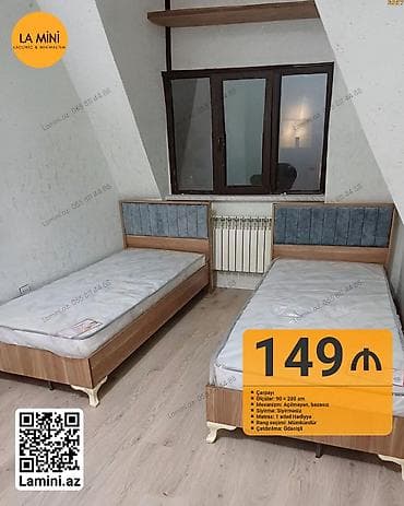 Təknəfərlik çarpayı, Bazasız, Matras ilə, Siyirməsiz lalafo.az -da Təknəfərlik çarpayı, Bazasız, Matras ilə, Siyirməsiz