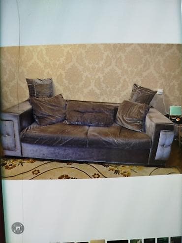 qoşa divan: Divan, Açılmayan, Vеlur parça — 1