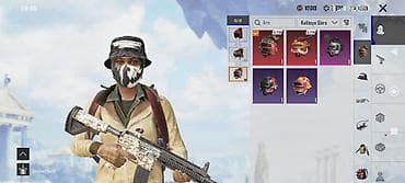 gumuş eşyalar: PUBG Mobile hesabı – zəngin skin və kolleksiya - Səviyyə:59 - RP — 7