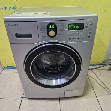 kontakt home kredit telefonlar: Paltaryuyan maşın Samsung, 6 kq, İşlənmiş, Avtomat, Qurutma var, Kredit yoxdur, Pulsuz çatdırılma — 2