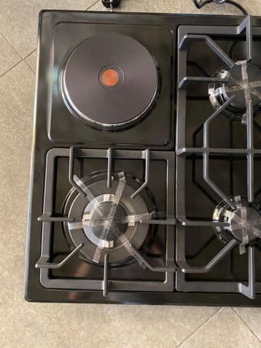 işlenmiş qaz peçi: Plitə Prestige, Qarışıq, Stolüstü, 4 gözlü, Yeni — 3