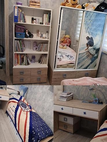 perla.az kataloq: Genc yataq desdi dolab kitab refi yazi masasi tumba carpayi matrasi — 1