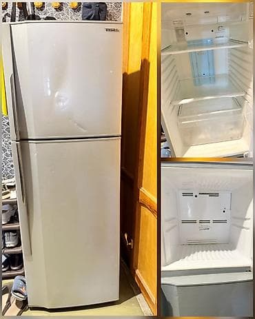 soyuducular 2 el: İşlənmiş 2 qapılı Toshiba Soyuducu Satılır, rəng - Ağ — 1