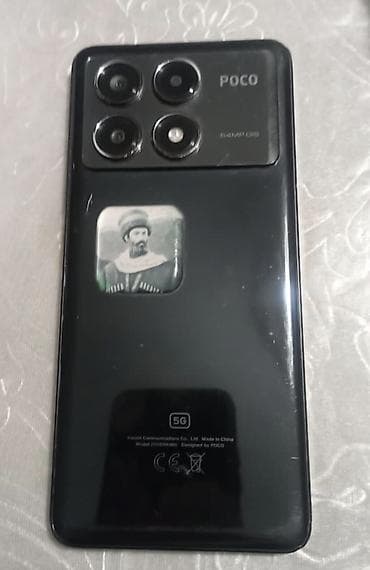 poko 3 pro: Poco X6 Pro 5G, 512 GB, rəng - Qara, Sensor — 1