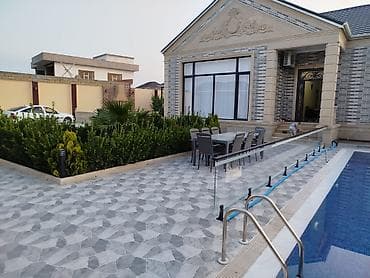 emircanda satilan heyet evleri: 200 kv. m, 4 otaqlı, Hovuzlu, Kombi, Qaz, İşıq — 5