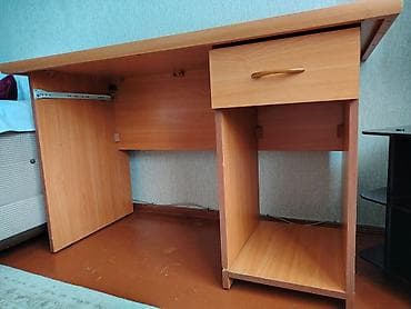 dibçək rəfi: Düz masa, Polkalı, Siyirməli, Teksturalı laminat — 2