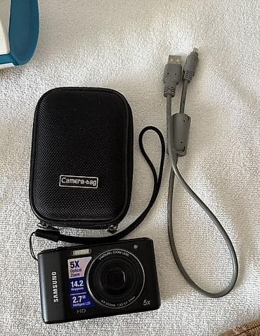 usb tester: Samsung kompakt rəqəmsal fotoaparat - 14.2 MP sensor - 5x optik zum — 3