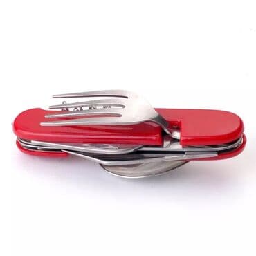 qaşıq dəst: Piknik ucun qasiq cengel desti teze mallar Qatlanan qasiq cengel Colcu — 2