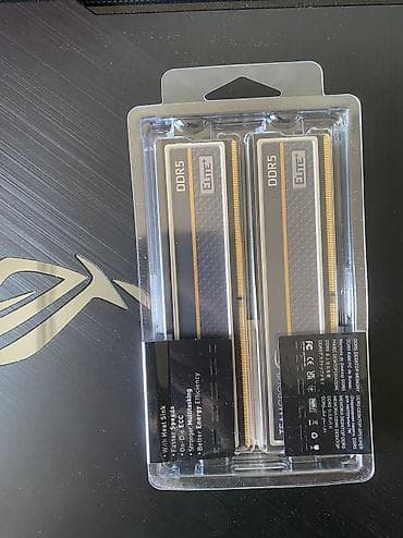 Foto və videokameralar: Operativ yaddaş (RAM) Team Group, 16 GB, > 4000 Mhz, DDR5, PC üçün, Yeni — 2