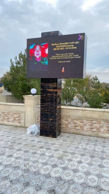 широкоформатная печать баннер: Baner ve vinil üzərində çap. Rolland keyfiyyətində çap. Lazer kəsimi — 5