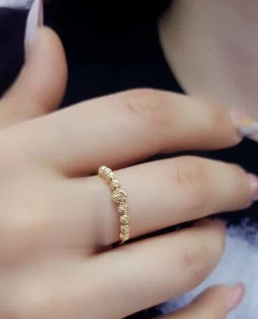 qaş sabitləyici: Alyans, Üzük, Pandora, Sarı qızıl, 585 Əyar, Qaşsız — 2