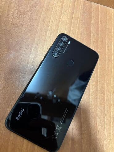 пароварка купить в баку: Redmi Note 8, 64 ГБ, цвет - Черный, Отпечаток пальца, Face ID — 5