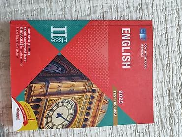İngilis dili Testlər 11-ci sinif, DİM, 1-ci hissə, 2024 il