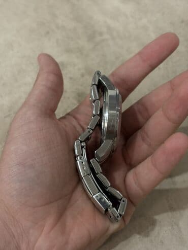 orginal saat: Qol saatı, Fossil, rəng - Gümüşü — 6