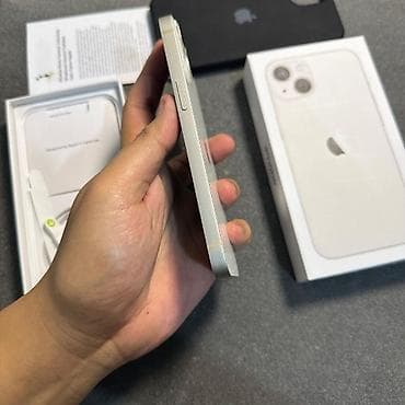 airpods orginal: IPhone 13, 128 GB, Ağ, Face ID — 3