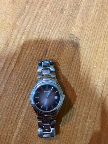 saat gumuş: Yeni, Qol saatı, Fossil, rəng - Gümüşü — 1