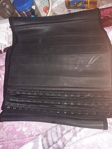 Lateks bel korset - Material: sıx və elastik lateks üzlük, iç hissədə — 1