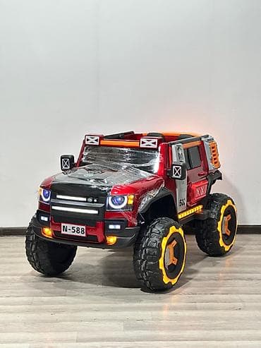 elektro samokat: 🔥 Wild Ride-On Electric Jeep – Güclü OFFROAD Uşaq Elektromobili! 🚙⚡ — 4