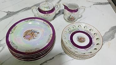 Porselėn desert dəsti – klassik üslub Mündəricat: - 6 ədəd iri lalafo.az -da Porselėn desert dəsti – klassik üslub Mündəricat: - 6 ədəd iri