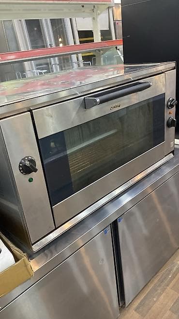 sobasi: Smeg peşəkar elektrik sobası - Korpus: paslanmayan poladdan, iri — 1